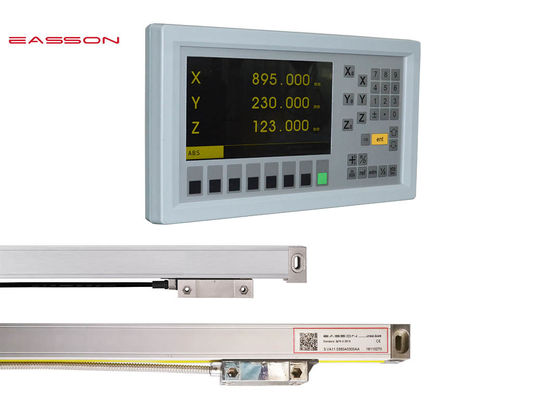 codificadores lineares óticos de 5um 1um com sistema de Readout do LCD Digital