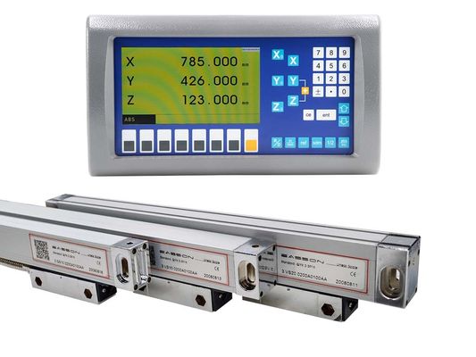 Digital de Easson 50 - 1000 codificador linear da escala de vidro do Readout do milímetro Lcd Dro