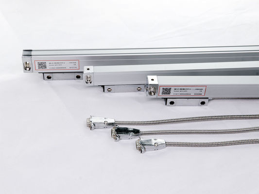 Encoder Óptico Linear Incremental Compacto e Durável para Torno Fresador