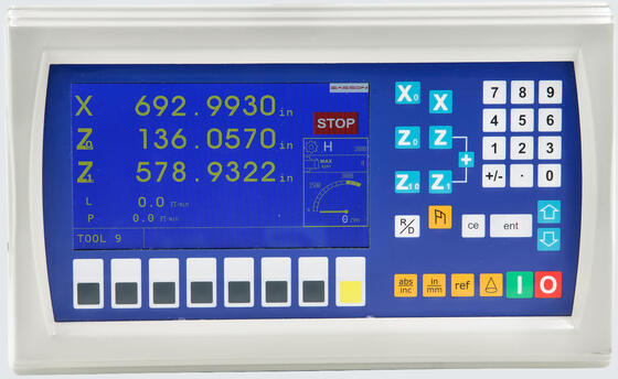 Sistema de Readout de Digitas da linha central de Easson ES-14B Constant Speed Lathe 3